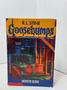 1st Scholastic Printing 1992 Goosebumps #3 Monster Blood R. L. Stine